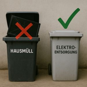 Elektrogeräte gehören nicht in den Hausmüll – fachgerechte Entsorgung in Berlin