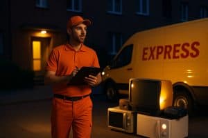 Sperrmüll Express Abholung von Elektrogeräte in Berlin